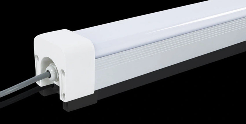 2FT IP66 Waterproof LED Tri-Proof Light 4FT Plug in LED Tube Light 50W LED Linkable Linear Tube 5000K LED Garage Shop Lamp