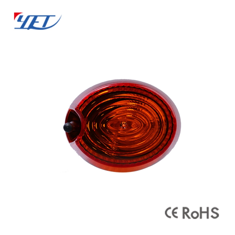Yet614 DC12V/24/AC220 Wireless LED Flash Fire Alarm Infrared Flash Lamp for Garage Door